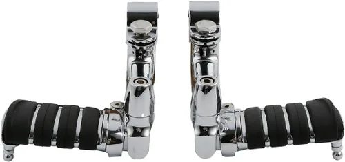 Vista 39 de TCT-MOTORPARTS Soportes de clavijas de pie de barra de carretera negro para Harley Touring 22/25/32/1.378 in