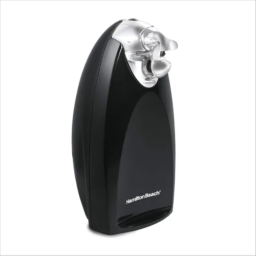 Vista 2 de Hamilton Beach Abrelatas eléctrico + paquete de tostadora con apagado automático y función de bagel
