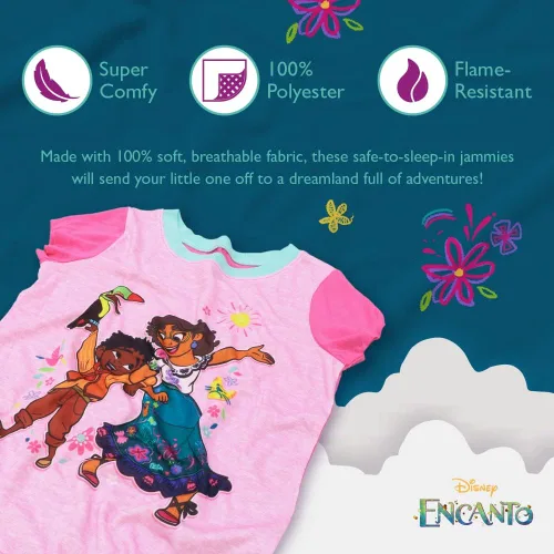 Vista 3 de Disney Conjunto de pijama para niña