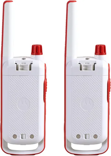 Vista 2 de Motorola Solutions Cruz Roja T478 Talkabout Blanco Recargable Preparación para emergencias Radio bidireccional de 35 millas