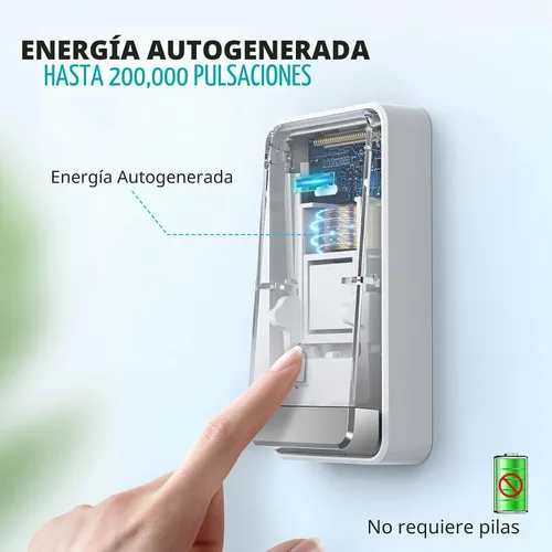 Vista 3 de TECKNET Timbre inalámbrico, timbre de puerta enchufable, timbre impermeable IP66, timbre de puerta inalámbrico de 1300 pies, timbre de puerta