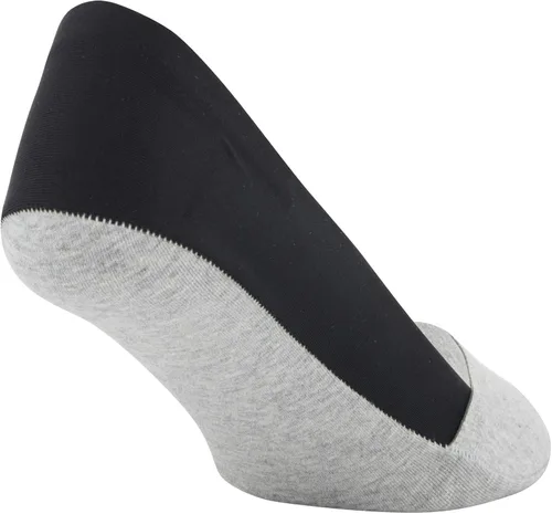 Vista 4 de Peds Calcetines de corte bajo con borde liso para mujer