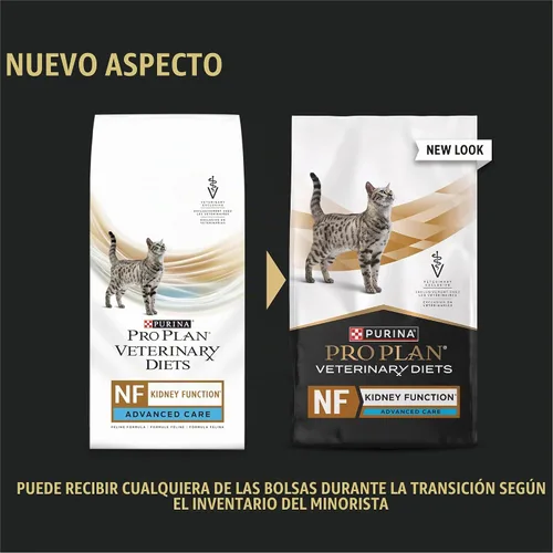 Vista 2 de Purina Pro Plan Veterinary Diets NF Kidney Function Advanced Care Feline Formula Alimento seco para gatos adultos - Bolsa de 3.15 libras