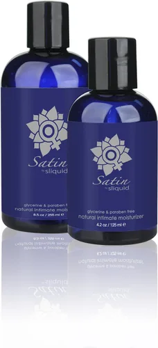 Vista 3 de Sliquid Organics Lubricante satinado natural, 8.5 onzas