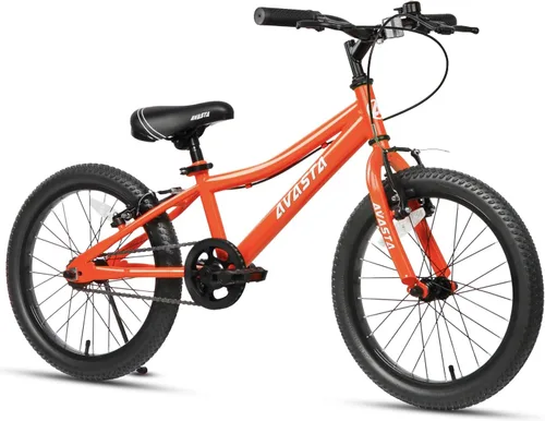 Vista 12 de AVASTA Bilbo - Bicicleta infantil de 18 20 pulgadas para niños y niñas de 5 a 10 años, estilo retro, de acero de alto carbono, con manillar