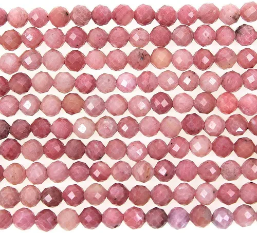 Vista 17 de MJDCB Cuentas sueltas redondas de amazonita natural facetadas de 0.118 in para hacer joyas, pulseras y collares