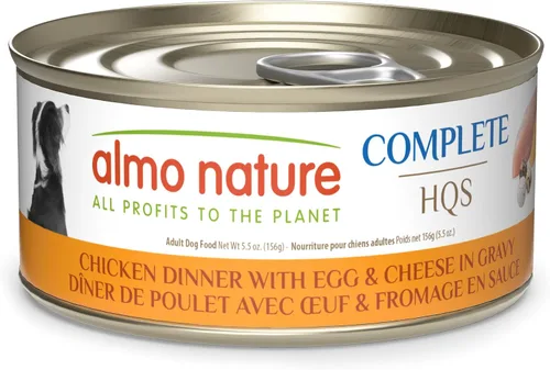 Vista 11 de almo nature HQS - Comida húmeda completa para perros, estofado de atún con verduras, 5.5 onzas, paquete de 12