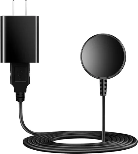 Vista 6 de Cargador de reloj Samsung Galaxy de carga rápida compatible con Galaxy Watch 7/6/6 Classic/5/5 Pro/4/4 Classic/3/Active Ultra/Active 2 Adaptador