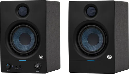 Vista 2 de Audiosavings Paquete: (1) par Presonus Eris 4.5BT 2ª generación 4.5 "monitores de estudio de altavoces con paquete Bluetooth con (1) micrófono