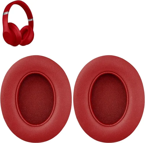 Vista 9 de Studio 2 - Almohadillas de repuesto para auriculares Beats Studio 2 y Studio 3 con cable e inalámbricos, almohadillas de espuma viscoelástica