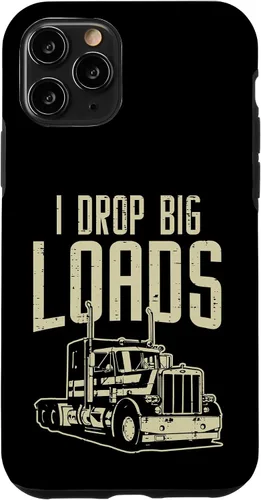 Vista 29 de I Drop Big Loads Semi Truck Truck Driver Trucker - Funda de regalo para iPhone 17