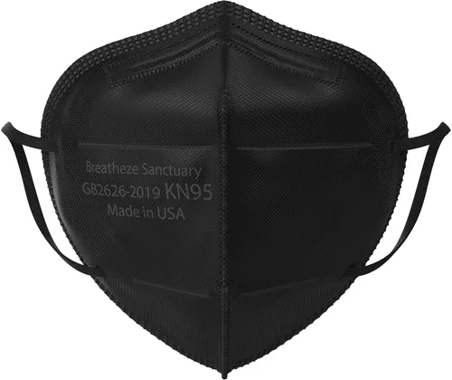 Vista 7 de Breatheze KN95 Face Masks Made in USA - Face Masks Disposable KN95 Mask - FDA Registered Masks