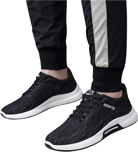 Vista 3 de Adpan Zapatos deportivos para caminar para hombre tenis de bádminton unisex para interiores y exteriores para entrenamiento raqueta squash voleibol