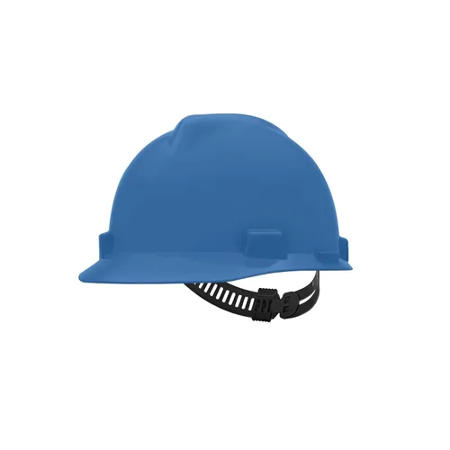 Vista 2 de MSA V-Gard - Casco duro estilo gorra con suspensión de pinlock Stazon Azul