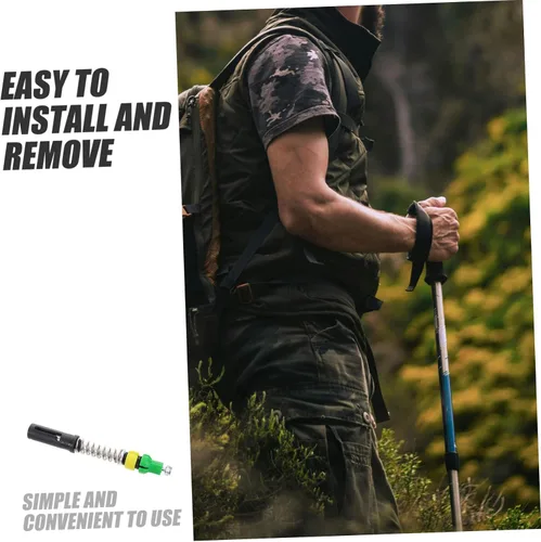 Vista 5 de Totority Accessories Hiking Pole Internal Lock Trekking Stick Replacement Parts Trekking Pole Shock Absorption