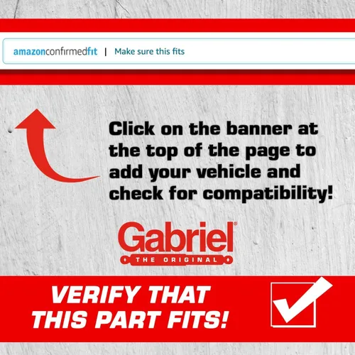 Vista 2 de Gabriel G51077 Ultra - Puntal delantero para Toyota 4Runner 4WD 96-02, Toyota Tacoma 4WD 95-04, Toyota Tacoma Pre Runner RWD 98-04 (paquete de 1)