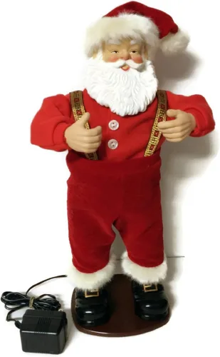 Vista 2 de Jingle Bell Rock Santa Animado Bailando Cantando Santa Claus