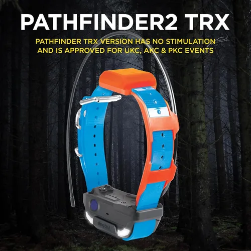 Vista 15 de Dogtra Pathfinder 2 Mini TRX Receptor adicional Perro Rastreador GPS LED Collar Azul Claro Compatible Reloj Inteligente Recargable Impermeable Mapas