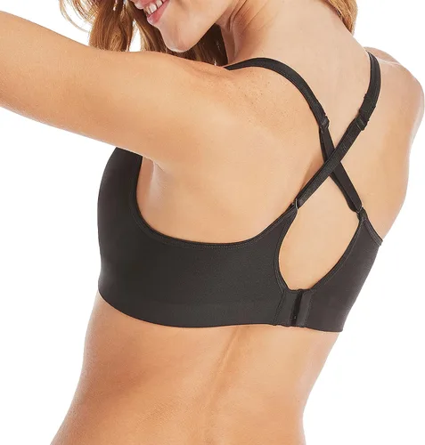 Vista 4 de Hanes - Brasier para mujer, sin varillas, con ajuste ComfortFlex Fit y tecnología SmoothTec, MHG199 Negro