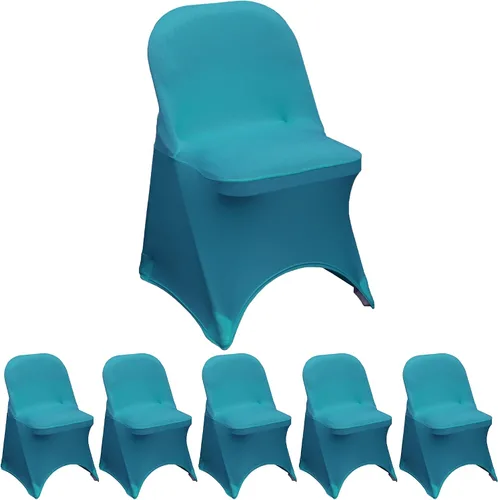 Vista 31 de YOUR CHAIR COVERS - Funda para silla plegable de elastano elástica, color negro