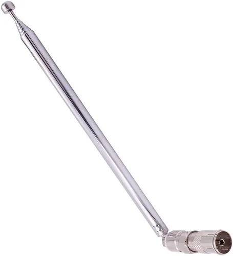 Vista 7 de Antena de radio telescópica de FM, antena masculina del enchufe de 75