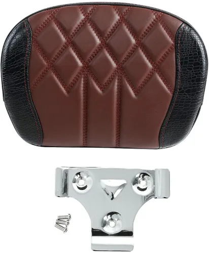 Vista 19 de Asiento de pasajero de 2 piezas para Harley Touring Road King Street Glide Electra Glide Road Glide 2009-2023