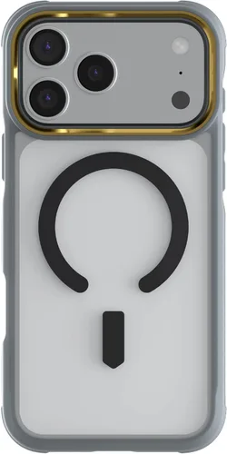 Vista 104 de Ghostek Covert Clear - Funda transparente para iPhone 15 Plus, silicona a prueba de golpes, compatible con accesorios Apple MagSafe, funda Negro