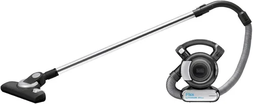 Vista 2 de BLACK+DECKER, BDH2020FLFH MAX, aspiradora flexible de litio de 20 V, con palo para aspirar y cabezal para piso y cepillo para polvo y pelo