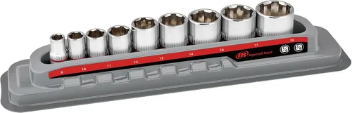 Vista 7 de Ingersoll Rand 11 Pc. Juego de llaves de vaso profundo de 1/4 pulgadas - Métrico 6 Pt.- 752045X