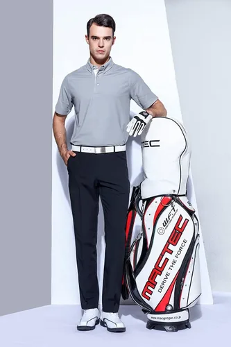 Vista 2 de EAGEGOF Polo de golf para hombre, manga corta, para deportes, ocio, suave, para adultos, para deportes al aire libre