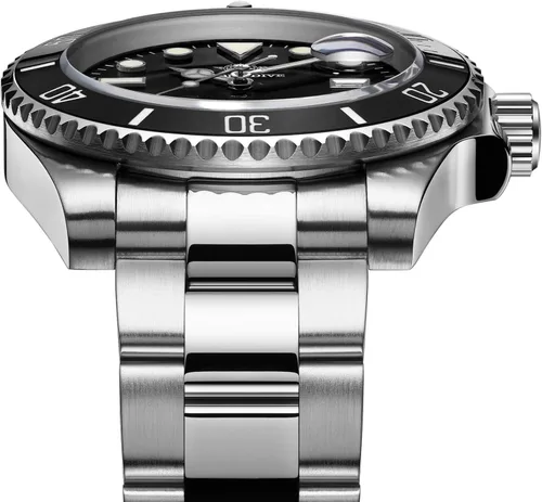 Vista 3 de ADDIESDIVE Automatic Dive Watch for Men Steel Band Waterproof Diver 200M Japan NH35A Movement