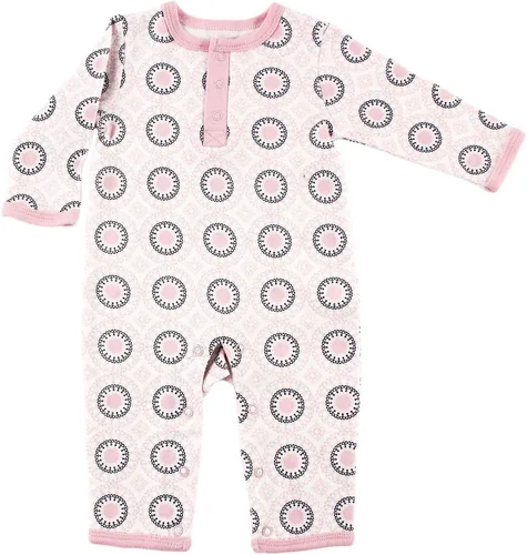 Vista 9 de Yoga Sprout - Mameluco unisex de algodón para bebé Bear Hugs 3pk