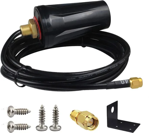 Vista 7 de Antena de cámara celular 4G LTE con cable más grueso de baja pérdida de 10 pies para Spypoint Flex Link Micro EVO Stealth Cam Tactacam Reveal X PRO