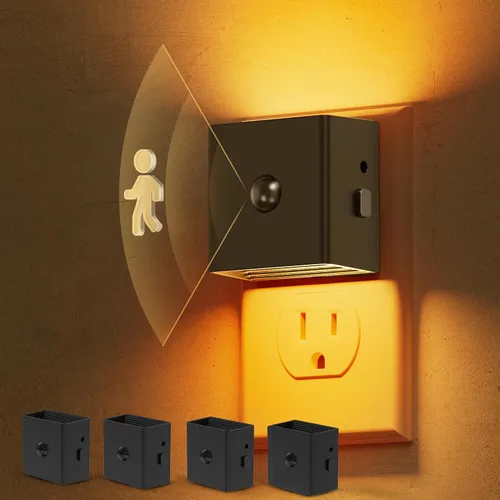Vista 17 de L LOHAS LED - Luces nocturnas enchufables a la pared, [paquete de 2] luz nocturna enchufable con sensor de crepúsculo a amanecer, 3CCT