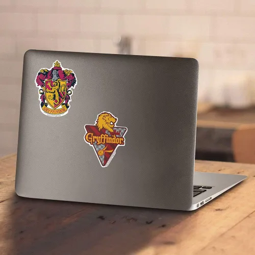 Vista 4 de Popfunk Colección clásica de sudaderas y calcomanías de Harry Potter Houses