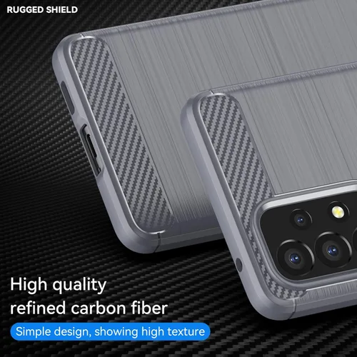 Vista 6 de M MAIKEZI Funda para Samsung A53 5G, funda para Galaxy A53 5G, con protector de pantalla HD, absorción de golpes flexible de TPU parachoques de goma