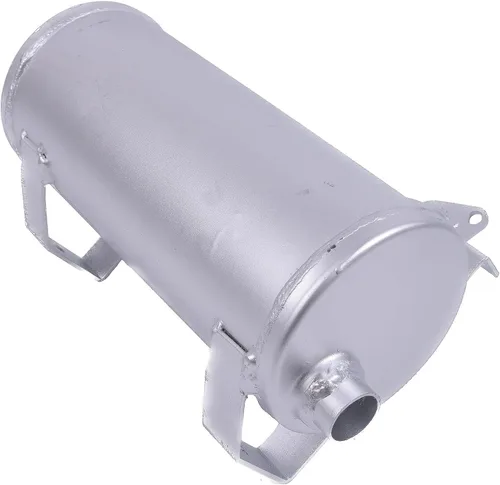 Vista 2 de DVPARTS Silenciador de escape AM119635 AM116734 AM104913 compatible con tractores de césped John Deere STX30 STX38 con motores Kohler 9HP 12.5HP