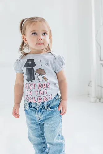 Vista 2 de STAR WARS Body de manga corta para bebé recién nacido a bebé