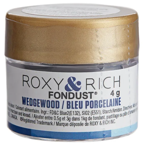 Vista 24 de Roxy & Rich Fondust - Polvo para alimentos color aguacate, 0.14 oz