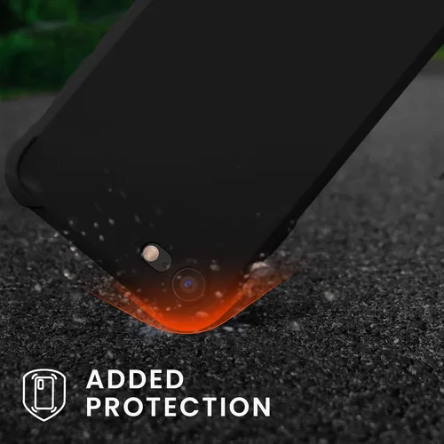 Vista 4 de kwmobile Funda compatible con Apple iPhone SE (2022) / iPhone SE (2020) / iPhone 8 / iPhone 7 - Funda de TPU suave con protección para cámara