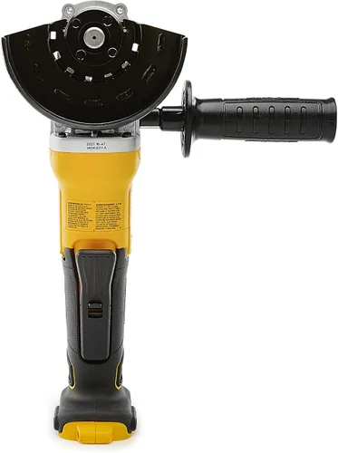 Vista 7 de DEWALT Amoladora angular 20V MAX* XR con freno, 5 pulgadas, interruptor de paleta de cabeza plana, solo herramienta (DCG413FB)
