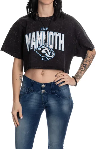 Vista 15 de Calhoun NHL Surf & Skate Camiseta de mujer de corte amplio con hombros caídos y lavado ácido