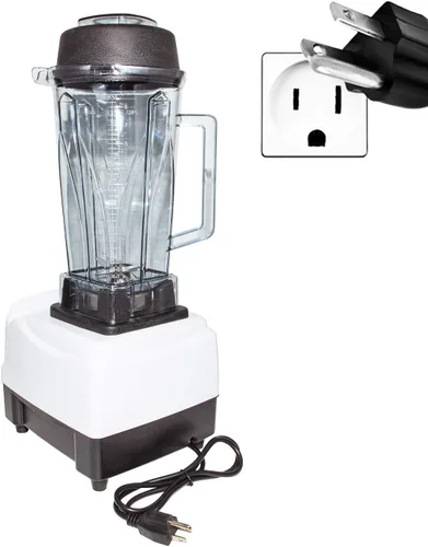 Vista 3 de ALDKitchen Licuadora comercial de encimera 67 oz (2L) Batidos, cócteles, etc. Licuadora portátil 110 V (A-BL767A)