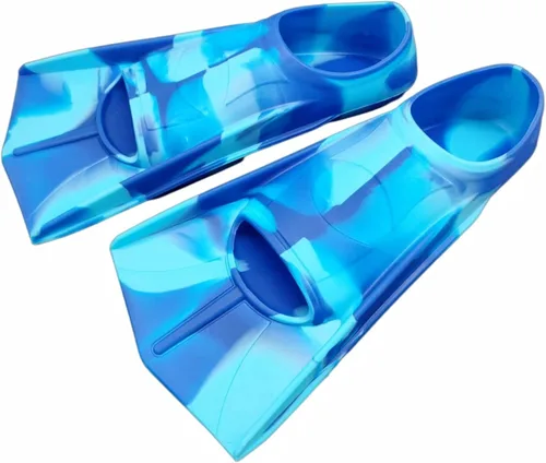 Vista 8 de Cómodas aletas de natación de silicona flexible