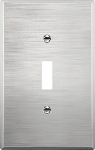 Vista 36 de LIDER Placa de Pared de Metal para Interruptor de Luz de Palanca, Cubierta de Interruptor de Acero Inoxidable, Resistente a la Corrosión