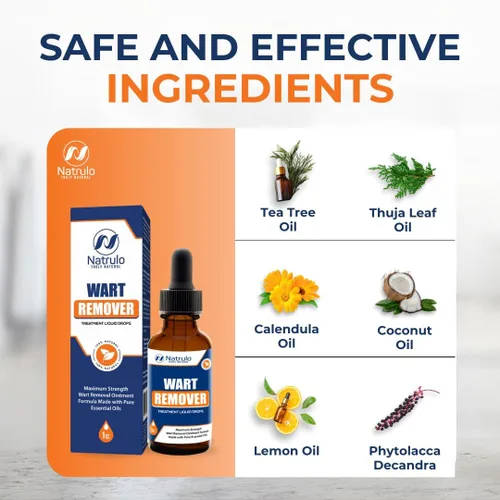 Vista 6 de Tratamiento natural para eliminar verrugas, gotas líquidas, rápido, seguro para niños, ungüento para eliminar verrugas de máxima fuerza con aceites