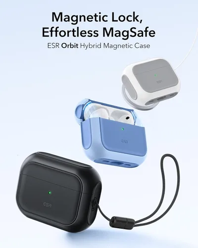 Vista 6 de ESR Funda para AirPods Pro 3 (2025), Cyber & ESR para AirPods Pro 3