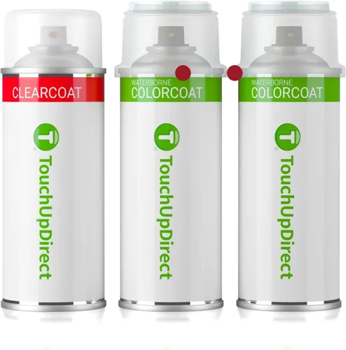 Vista 88 de TouchUpDirect PPSB Azul Profundo Metálico Compatible con Pintura de Retoque Exact Match para Tesla, Kit Esencial en Aerosol