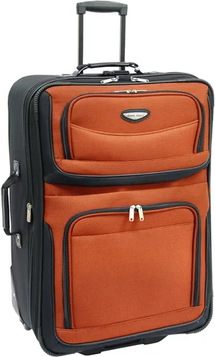 Vista 3 de Travel Select Amsterdam - Equipaje vertical y expandible con ruedas Naranja