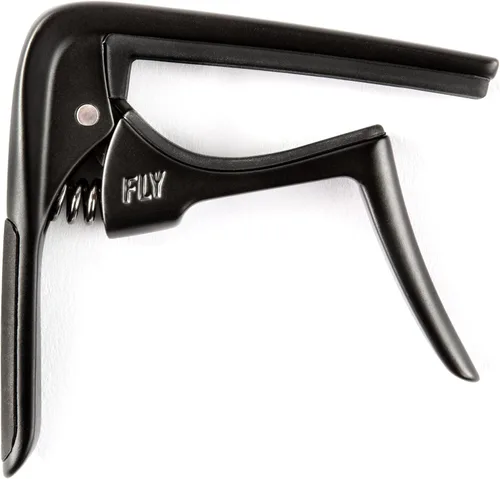 Vista 6 de Jim Dunlop Trigger® Fly™ Capo Celtic Knot Edition Curvo - Negro